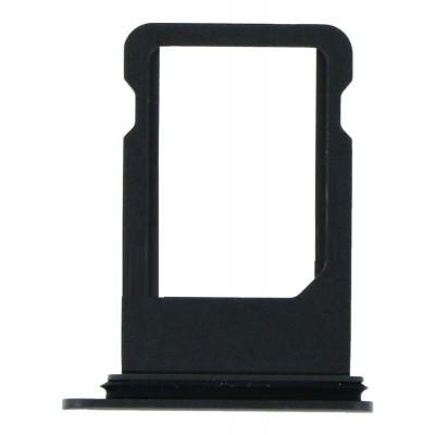 Sim Card Holder Tray For Apple Iphone Se 2 Black - Maxbhi Com