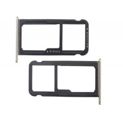 Sim Card Holder Tray For Huawei P8 Lite 2017 Gold - Maxbhi Com