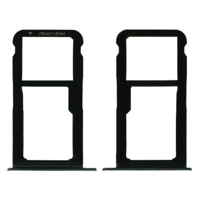 Sim Card Holder Tray For Huawei Y5 2017 Black - Maxbhi Com
