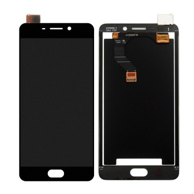 Lcd With Touch Screen For Meizu M6 Note 16gb Black By - Maxbhi Com