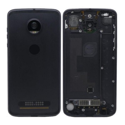 Back Panel Cover For Moto Z2 Play 32gb Black - Maxbhi Com