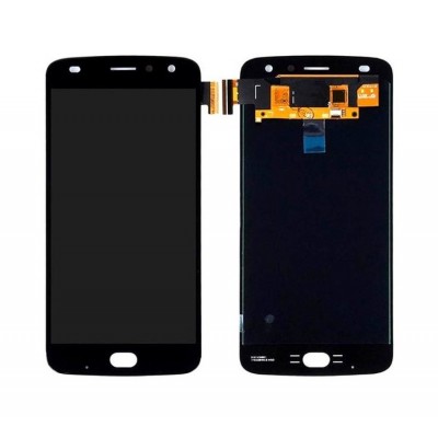 Lcd With Touch Screen For Moto Z2 Play 32gb Black By - Maxbhi Com
