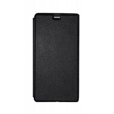 Flip Cover For Panasonic Eluga Ray Max Black By - Maxbhi.com