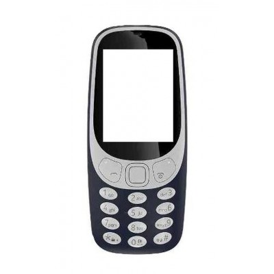 full body housing for nokia 3310 3g black