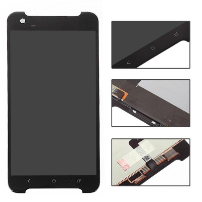 LCD with Touch Screen for HTC One X9 - Grey (complete assembly folder)