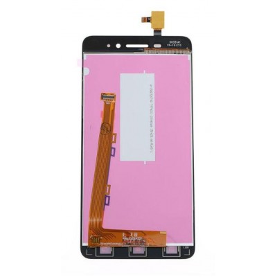 LCD with Touch Screen for Lenovo S60 - Black (complete assembly folder)
