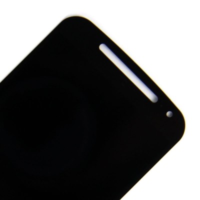 Display for Motorola Moto G 4G Dual SIM - 2nd gen - Black (complete assembly folder) (Combo Folder) by Maxbhi.com
