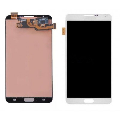LCD with Touch Screen for Samsung Galaxy Note 3 N9000 - White (complete assembly folder)