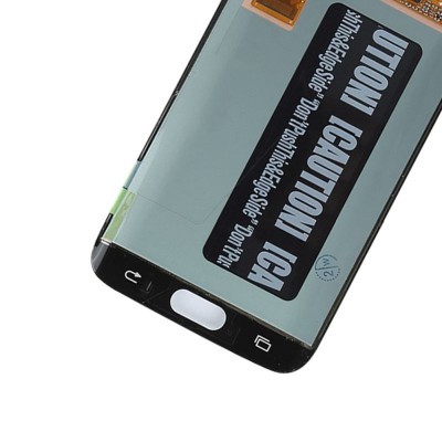 LCD with Touch Screen for Samsung Galaxy S6 edge Plus Duos - Silver (complete assembly folder)