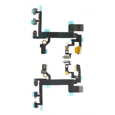 Power Button Flex Cable For Apple Iphone 5s 64gb On Off Flex Pcb By - Maxbhi Com