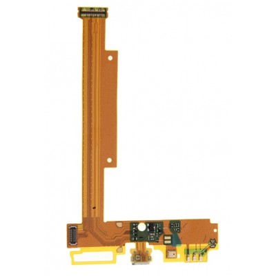 Charging Connector Flex Pcb Board For Vivo Y28 By - Maxbhi Com