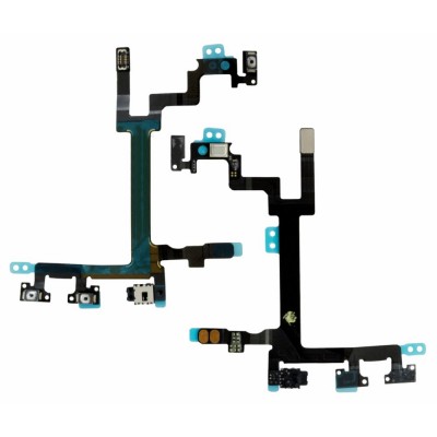 Power Button Flex Cable For Apple Iphone 5 16gb On Off Flex Pcb By - Maxbhi Com