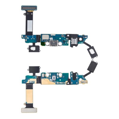 Charging Connector Flex Pcb Board For Samsung Galaxy S6 Dual Sim 32gb By - Maxbhi Com