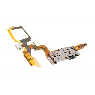 Sim Connector Flex Cable for Vivo X5Max V