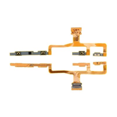 Power Button Flex Cable For Sony Xperia Zl Lte On Off Flex Pcb By - Maxbhi Com