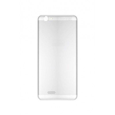 Back Panel Cover For Nuu Q500 Silver - Maxbhi.com