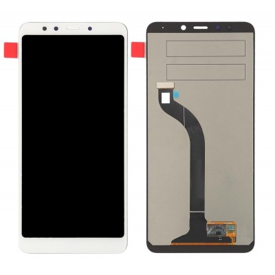 Lcd With Touch Screen For Xiaomi Redmi 5 White By - Maxbhi Com