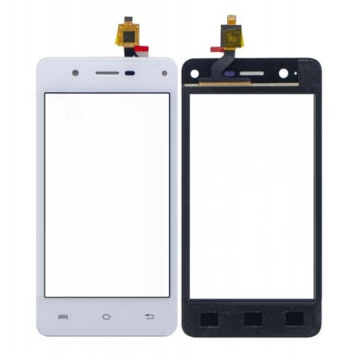 Touch Screen Digitizer For Lava A44 White By - Maxbhi Com