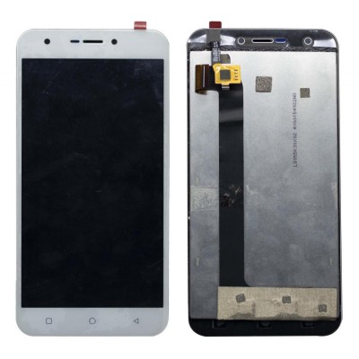 Lcd With Touch Screen For Intex Cloud Q11 4g White By - Maxbhi Com