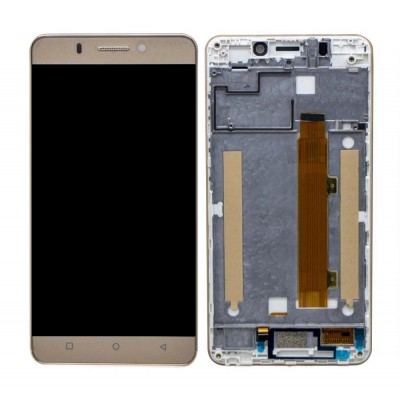 Lcd With Touch Screen For Intex Aqua Supreme Plus Champagne By - Maxbhi Com