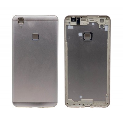 Back Panel Cover For Vivo V3 Black - Maxbhi Com