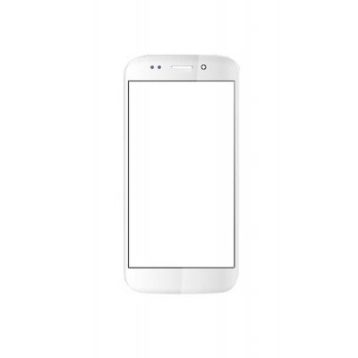 Replacement Front Glass For Micromax Canvas 4 A210 White By - Maxbhi.com