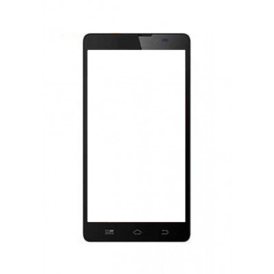 Replacement Front Glass For Panasonic P55 Black By - Maxbhi.com