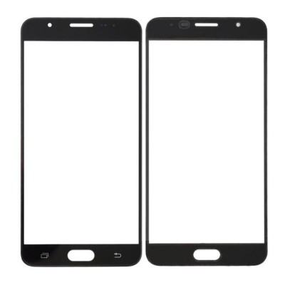 Replacement Front Glass For Samsung Galaxy E7 Black By - Maxbhi Com