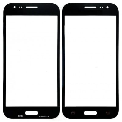 Replacement Front Glass For Samsung Galaxy J2 2015 Black By - Maxbhi Com