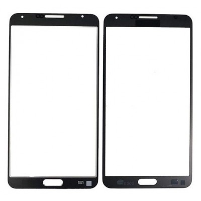 Replacement Front Glass For Samsung Galaxy Note 3 Neo Lte Plus Smn7505 Black By - Maxbhi Com