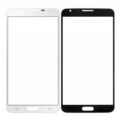 Replacement Front Glass For Samsung Galaxy Note 3 Neo Lte Plus Smn7505 White By - Maxbhi Com