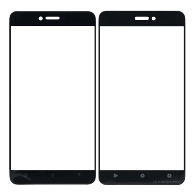 Replacement Front Glass For Gionee S6 Black By - Maxbhi Com