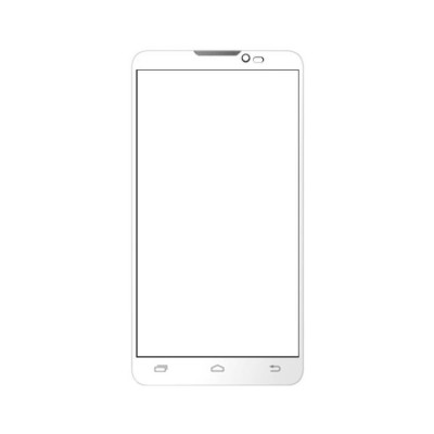 Replacement Front Glass For Micromax A111 Canvas Doodle Black By - Maxbhi.com