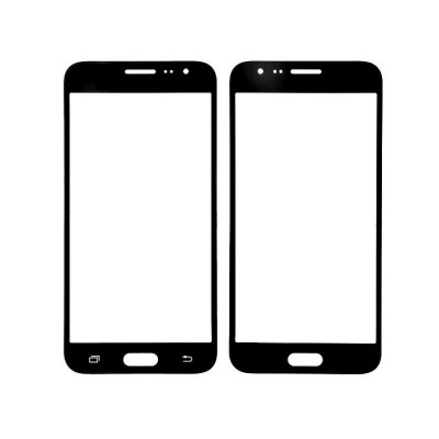 Replacement Front Glass For Samsung Galaxy J3 2016 Black By - Maxbhi Com