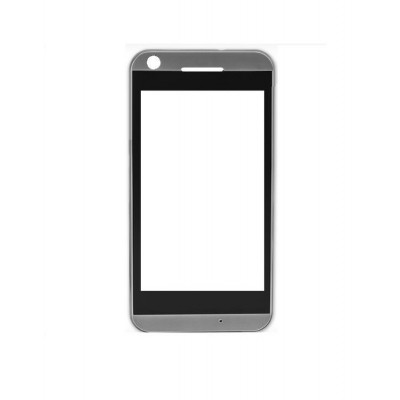 Replacement Front Glass For Lava Iris 405 Plus Grey By - Maxbhi.com