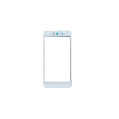 Replacement Front Glass For Micromax Canvas Selfie Lens Q345 White By - Maxbhi.com