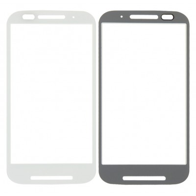 Replacement Front Glass For Moto E 1st Gen White By - Maxbhi Com