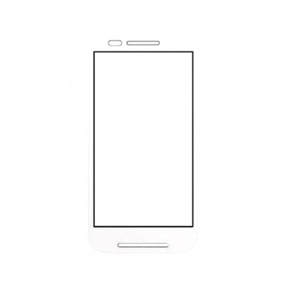 Replacement Front Glass For Motorola Moto E Dual Sim Xt1022 White By - Maxbhi.com