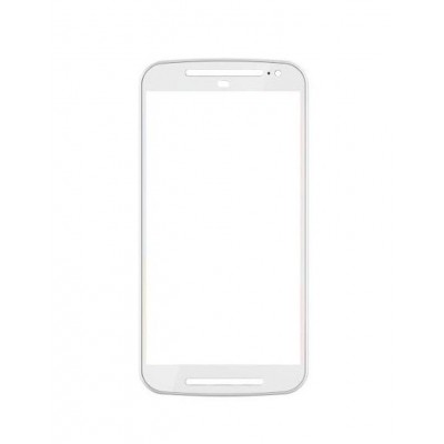Replacement Front Glass For Motorola Moto G2 8gb White By - Maxbhi.com