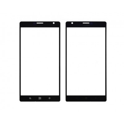 Replacement Front Glass For Nokia Lumia 1520 Red By - Maxbhi Com