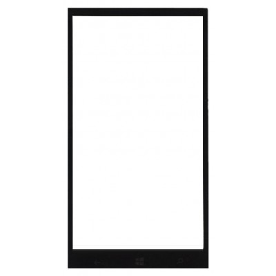 Replacement Front Glass For Xolo Win Q1000 Black By - Maxbhi Com