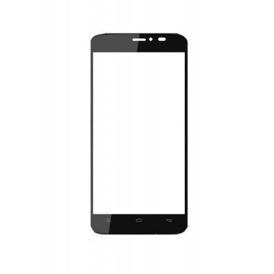Replacement Front Glass For Gionee Ctrl V4s Black By - Maxbhi.com