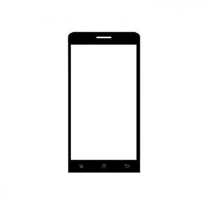 Replacement Front Glass For Karbonn Titanium S5 Ultra Black By - Maxbhi.com
