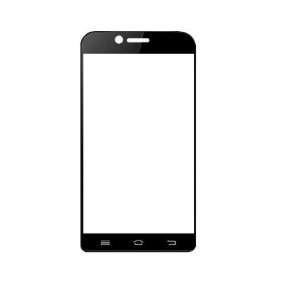Replacement Front Glass For Micromax Bolt S301 Black By - Maxbhi.com