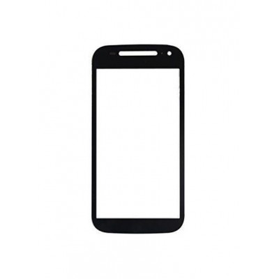 Replacement Front Glass For Moto E 2nd Gen 4g Black By - Maxbhi.com