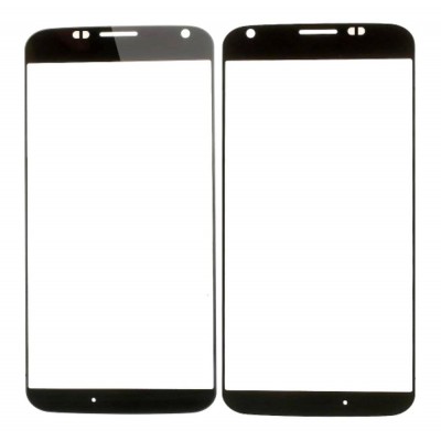 Replacement Front Glass For Motorola Moto X Xt1055 Black By - Maxbhi Com