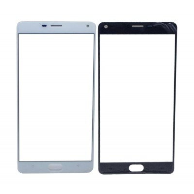 Replacement Front Glass For Gionee M5 Plus White By - Maxbhi Com