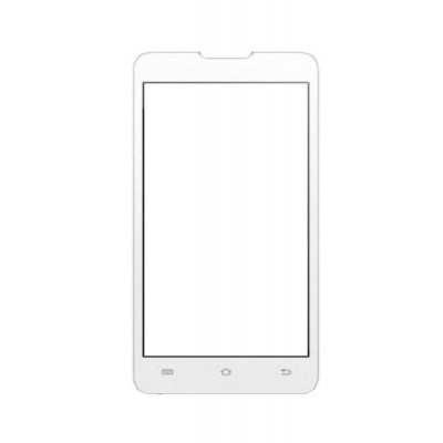 Replacement Front Glass For Micromax Canvas Viva A72 White By - Maxbhi.com