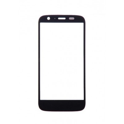 Replacement Front Glass For Motorola Moto G Dual Sim Black By - Maxbhi.com