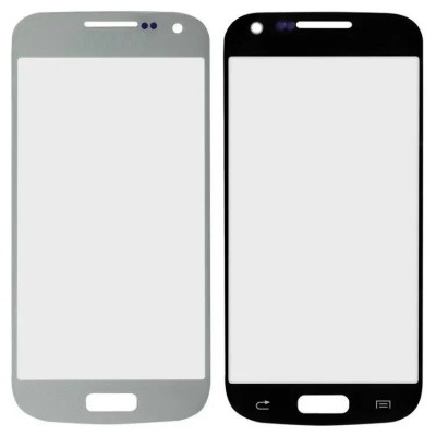 Replacement Front Glass For Samsung Galaxy S4 Mini I9198 White By - Maxbhi Com